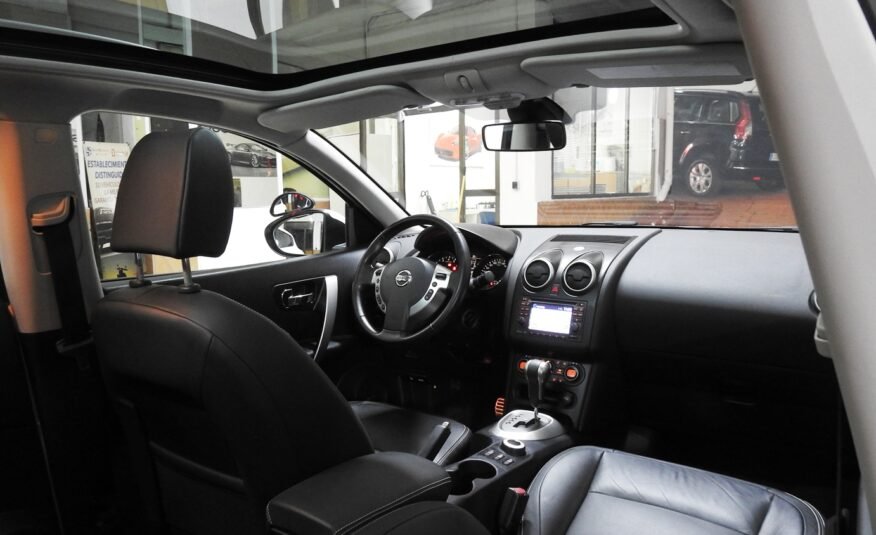 NISSAN QASHQAI 2.0 TEKNA PREMIUM 4×4 CVT 17 Piel Negra